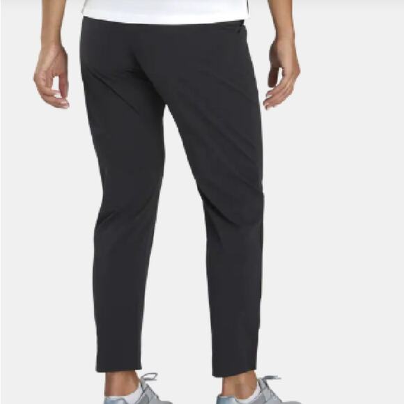 Foot Joy Women's Black Side Pockets High Waisted Crop Pant Size S - Picture 8 of 9